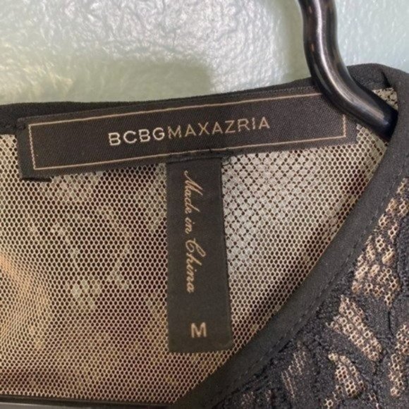 BCBGMAXAZRIA Luann Lace Babydoll Dress - Picture 5 of 7